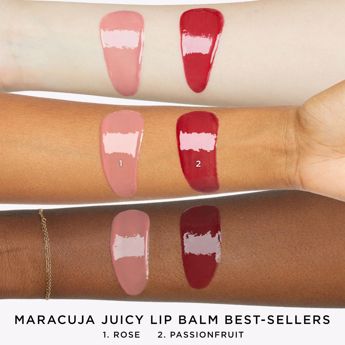 tarte Maracuja Juicy Lip Balm Duo with click-up packaging