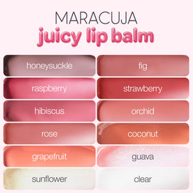 tarte Maracuja Juicy Lip Balm Gloss Raspberry packaging details