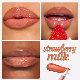 tarte Maracuja Juicy Lip Gloss brushie applicator close-up