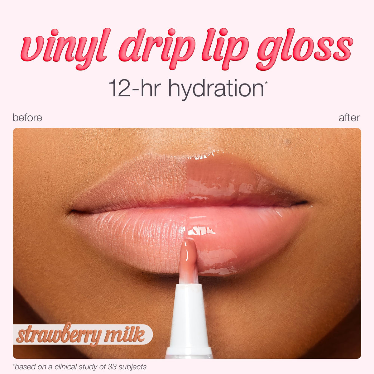 tarte Maracuja Juicy Lip Gloss swatch on lips