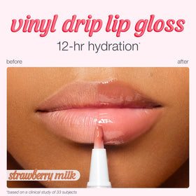 tarte Maracuja Juicy Lip Gloss swatch on lips