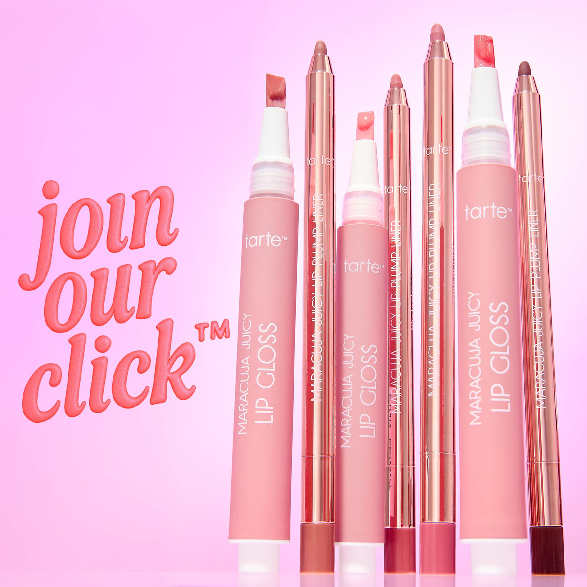tarte Maracuja Juicy Lip Gloss with lemonade background