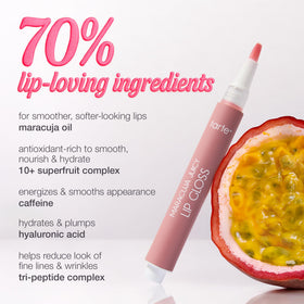 tarte Maracuja Juicy Lip Gloss with lemonade fragrance description