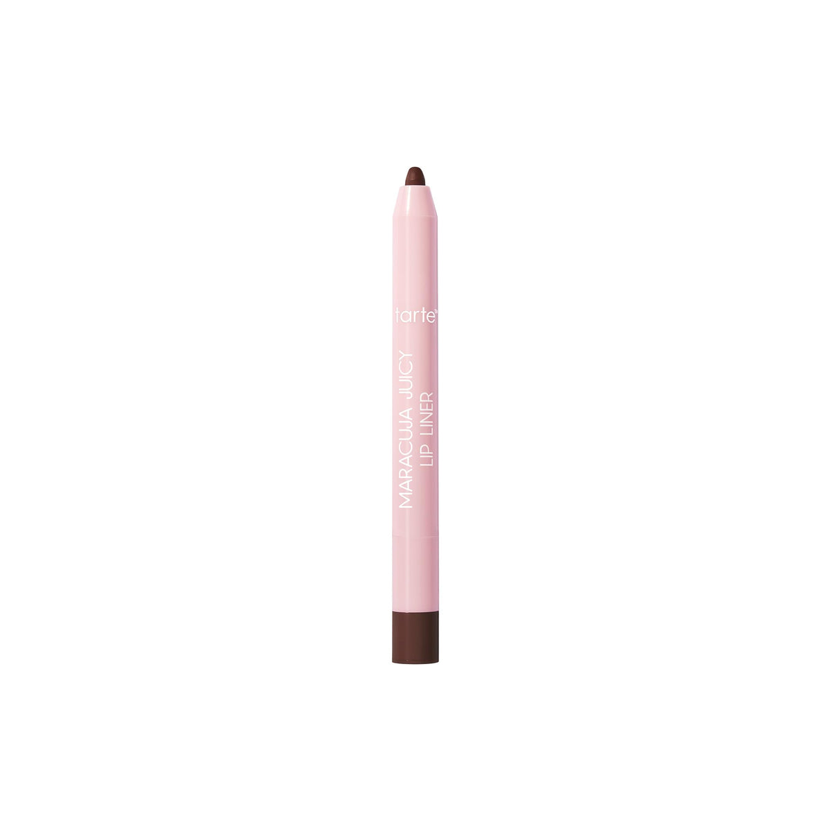 tarte Maracuja Juicy Lip Liner brown model front view