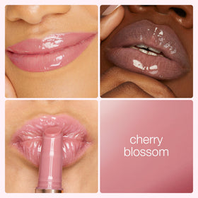 tarte Maracuja Juicy Lip Plump Cherry Blossom applicator close-up