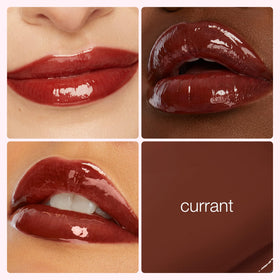 tarte maracuja juicy lip plump currant swatch on skin