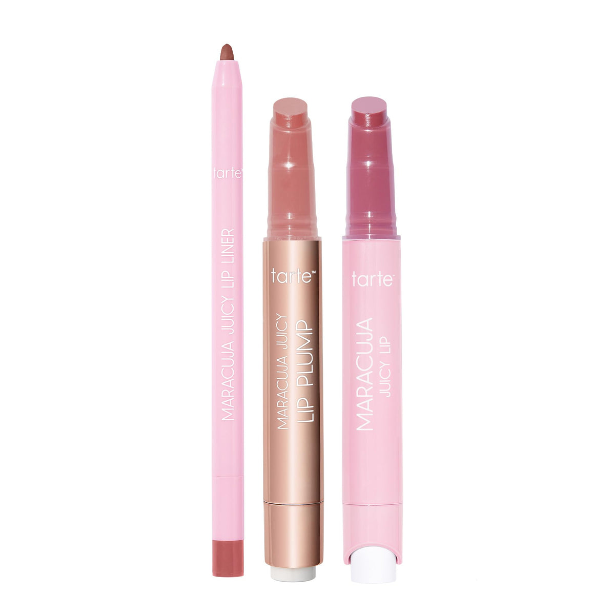 tarte Maracuja Juicy Lip Trio packaging front view
