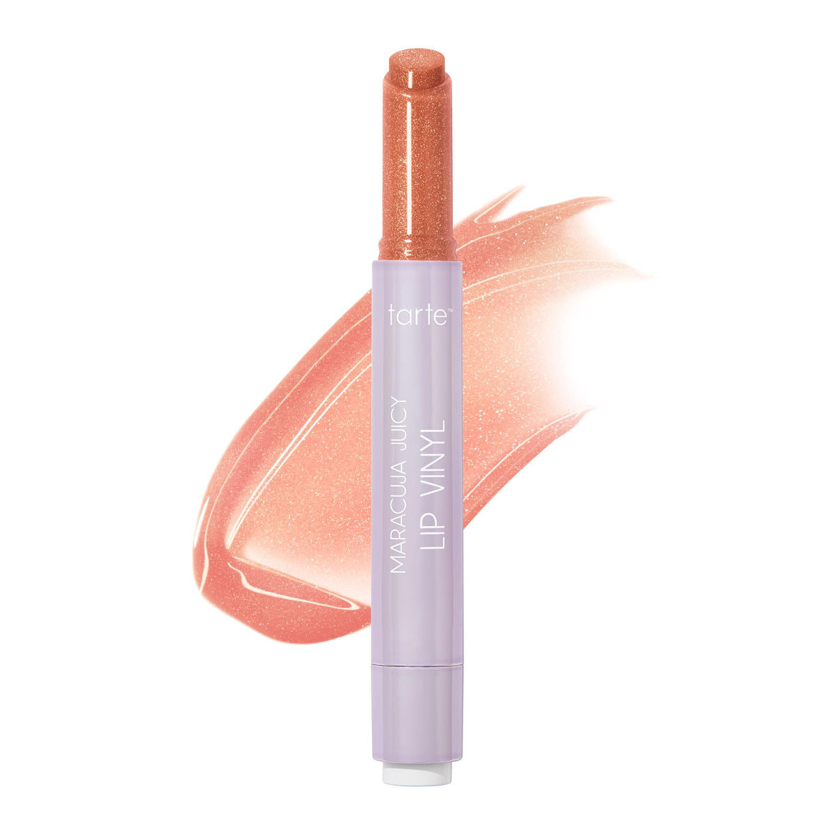 tarte Maracuja Juicy Lip Vinyl Gloss full size shimmering coconut front view