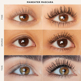 tarte mascara applied to lashes for volume