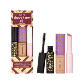 tarte Shape Tape Best-Sellers Set with concealer, lip balm, and mascara