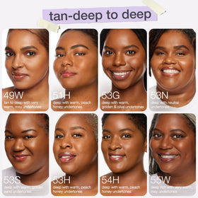 tarte Shape Tape Blur Concealer Stick in use for dark circles