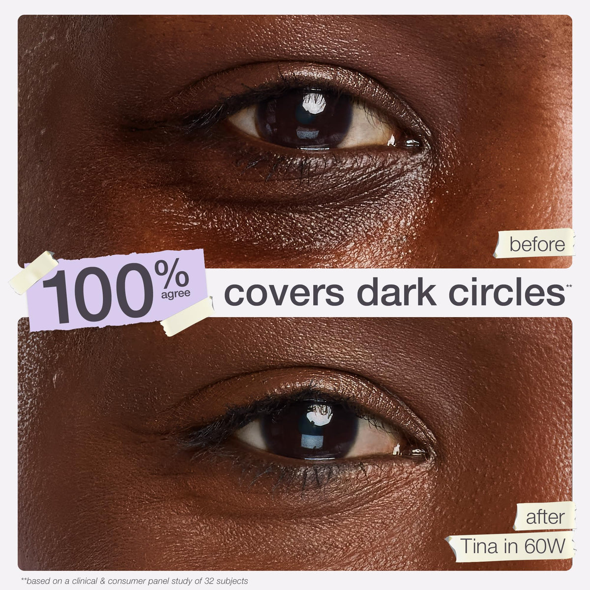 tarte Shape Tape Concealer texture swatch