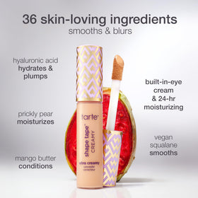 tarte Shape Tape Creamy Concealer 34g close-up of applicator