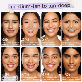 tarte Shape Tape Creamy Concealer 36S with makeup brushes