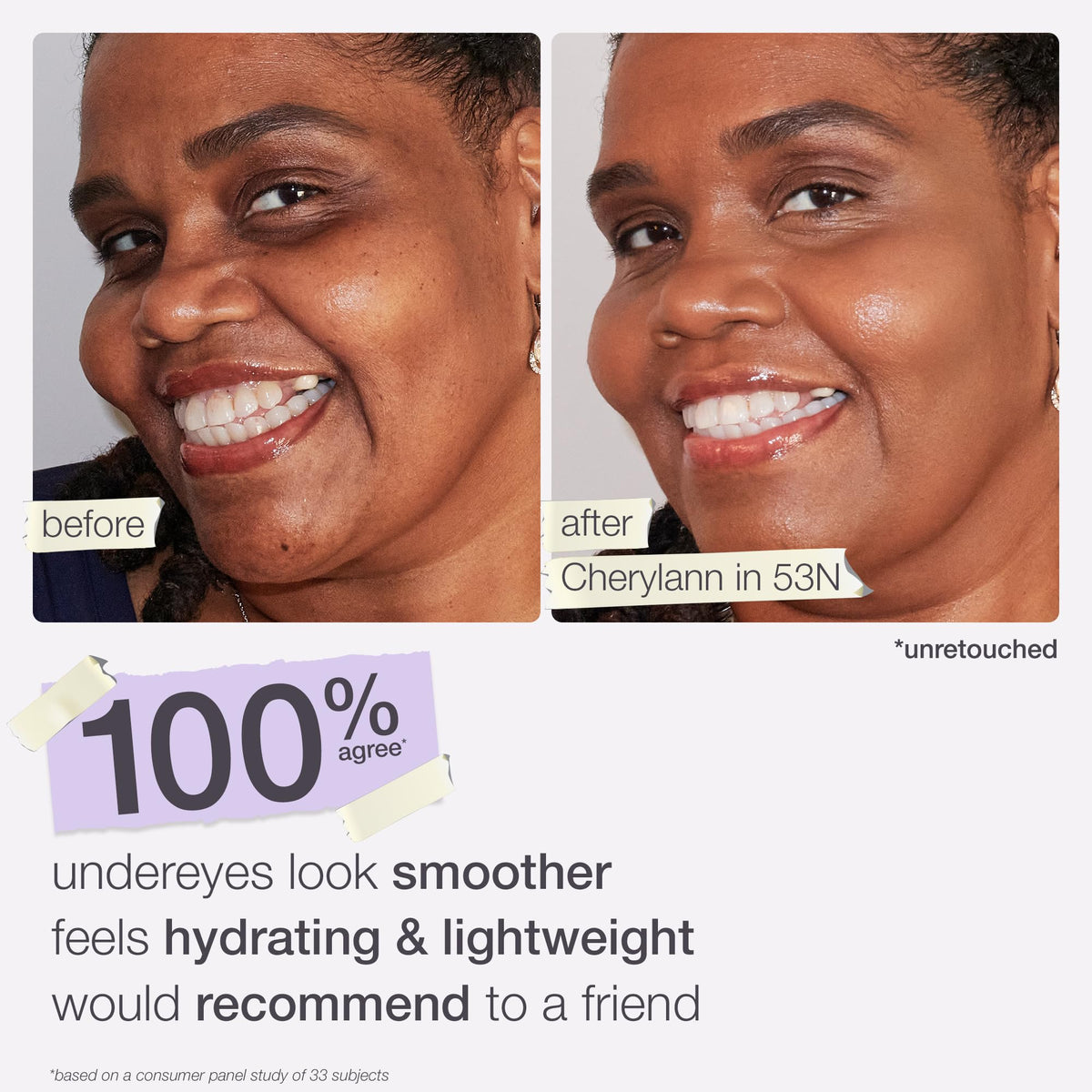 tarte Shape Tape Creamy Concealer 60N texture on hand
