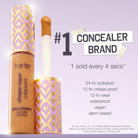 tarte Shape Tape Creamy Concealer in makeup routine