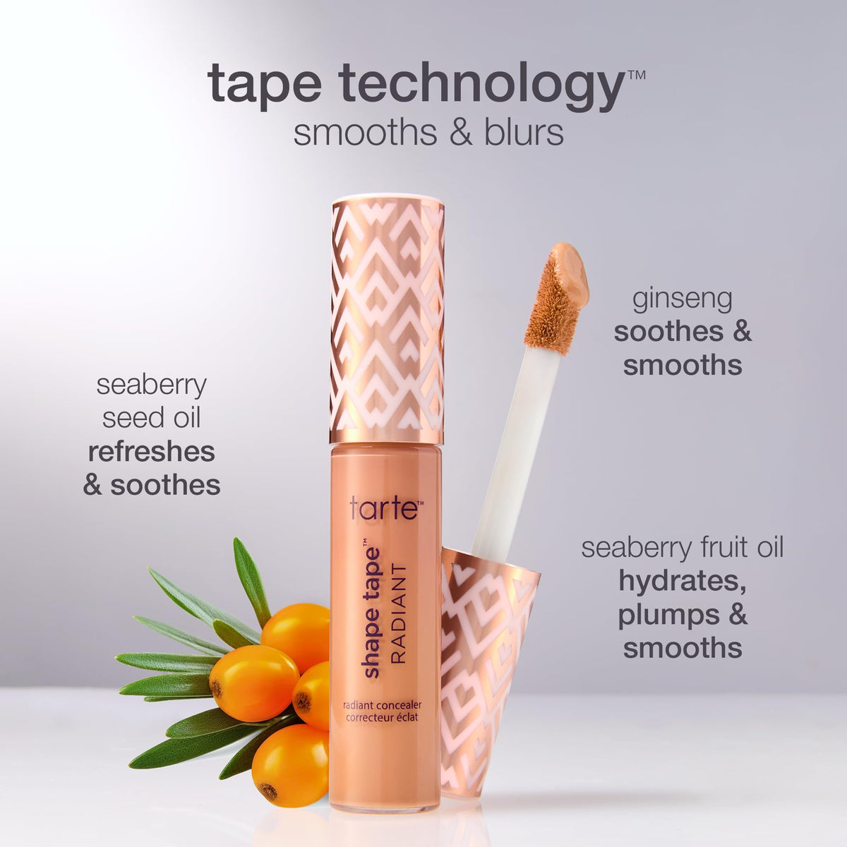 tarte Shape Tape Radiant Concealer on model