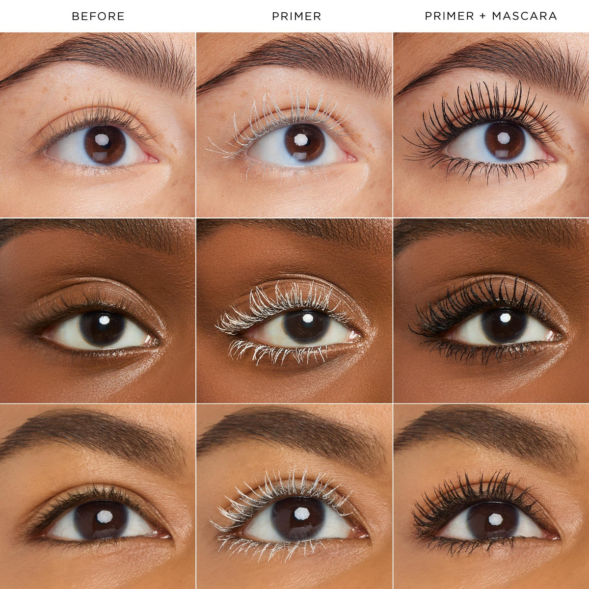 tarte Tartelette Tubing Lash Primer applied on lashes