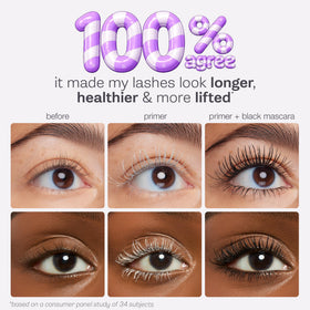 tarte Tartelette Tubing Lash Primer back view showing ingredients
