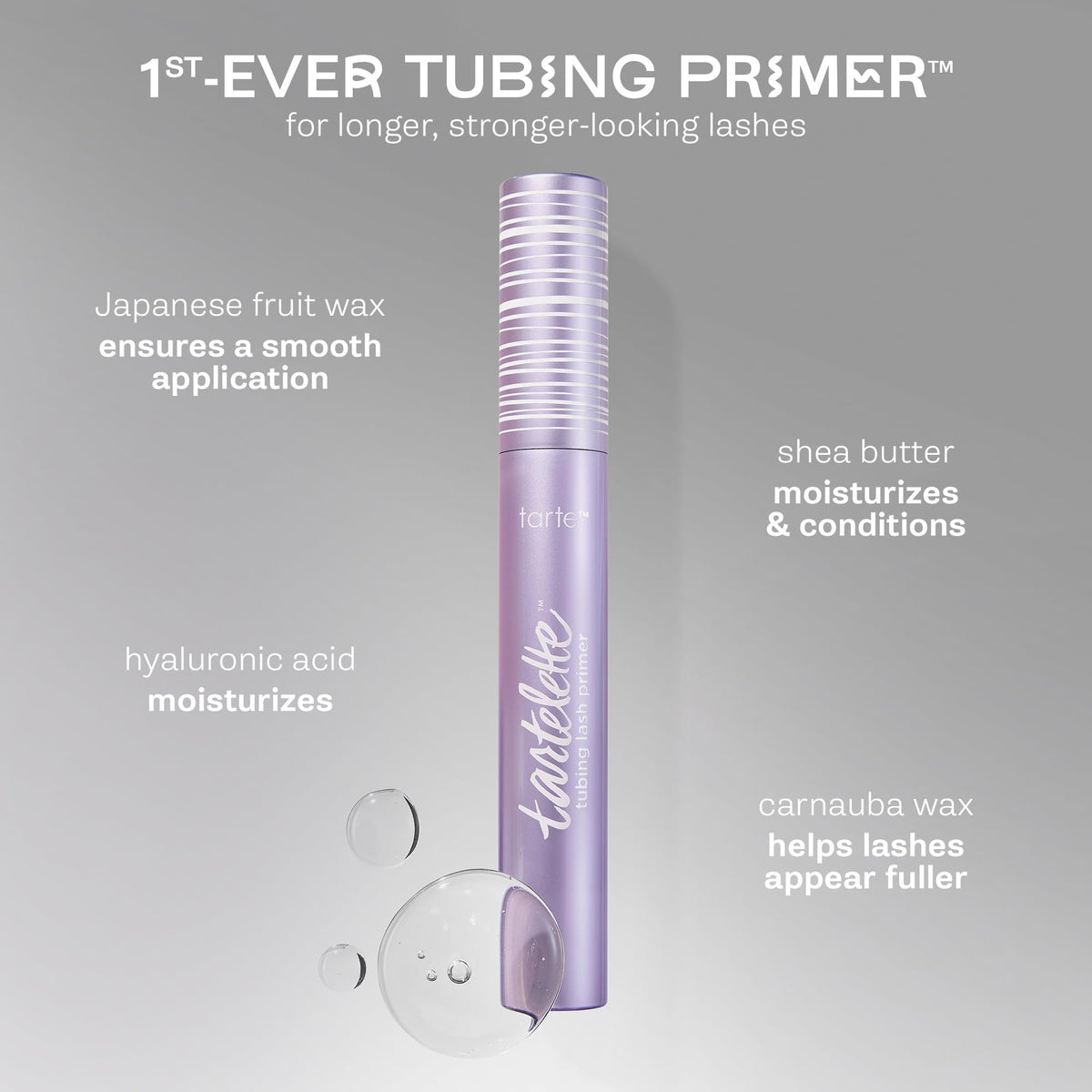 tarte Tartelette Tubing Lash Primer with makeup brush