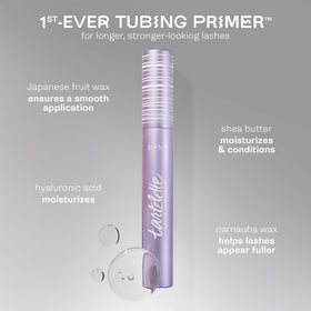 tarte Tartelette Tubing Lash Primer with makeup brush