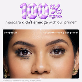 tarte Tartelette Tubing Lash Primer with mascara application