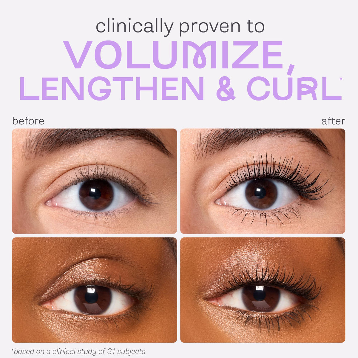Tarte Tartelette Tubing Mascara texture on hand