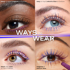 tarte Tartelette Tubing Mascara with makeup accessories