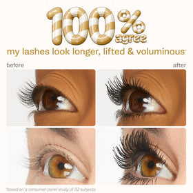 tarte Tartelette XL Tubing Mascara packaging with ingredients list
