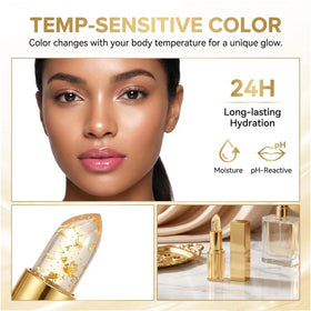 Tasunte Areliaa Lipstick packaging with botanical extracts