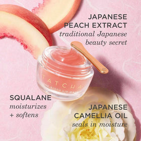 TATCHA Kissu Lip Mask on a beauty vanity