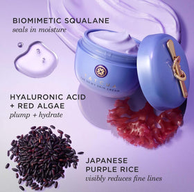 TATCHA The Dewy Skin Cream application on skin