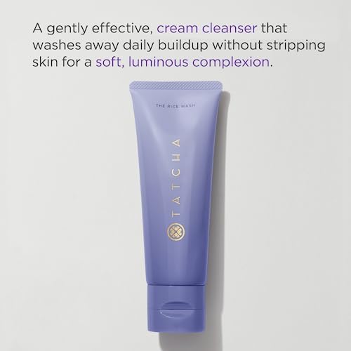 TATCHA The Rice Wash Soft Cream Facial Cleanser side view