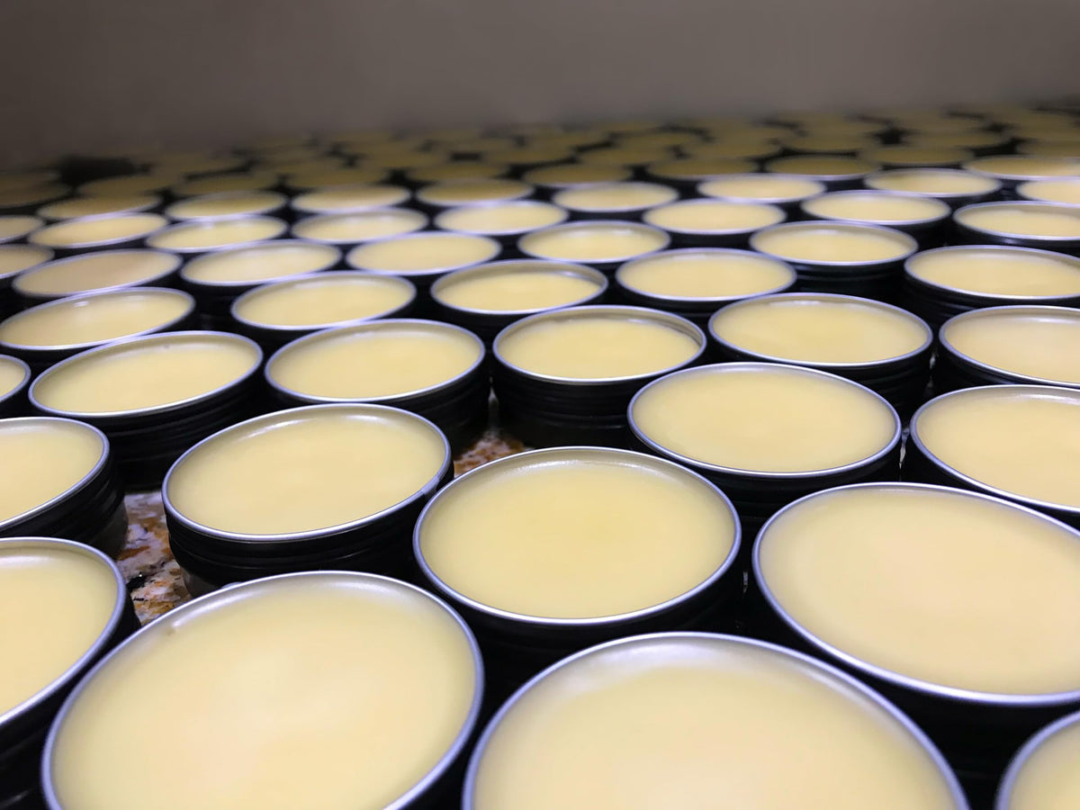 Tattoo Bee Aftercare Balm ingredients close-up