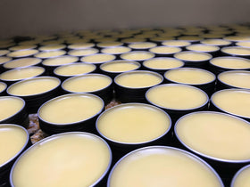 Tattoo Bee Aftercare Balm ingredients close-up