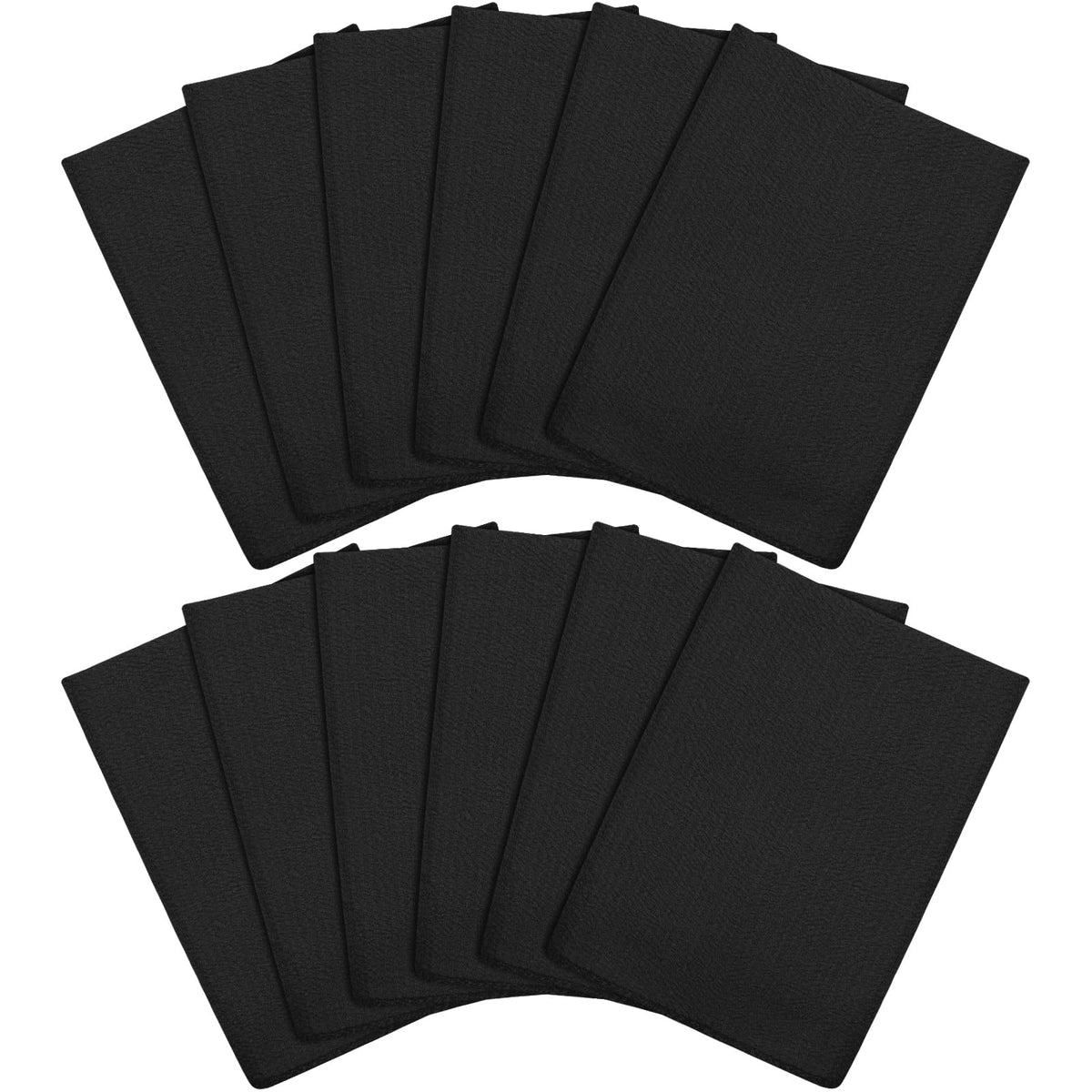 Tatuo 12 Pack Korean Exfoliating Mitts in assorted colours
