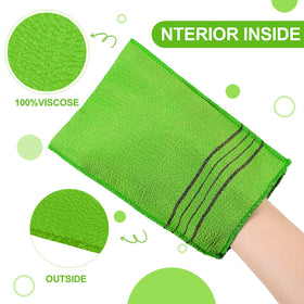 Tatuo exfoliating mitts packaged for sale