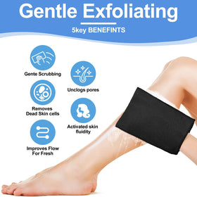 Tatuo exfoliating mitts packaging front view
