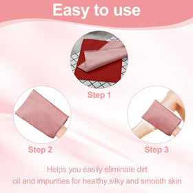 Tatuo Exfoliating Mitts packaging front view