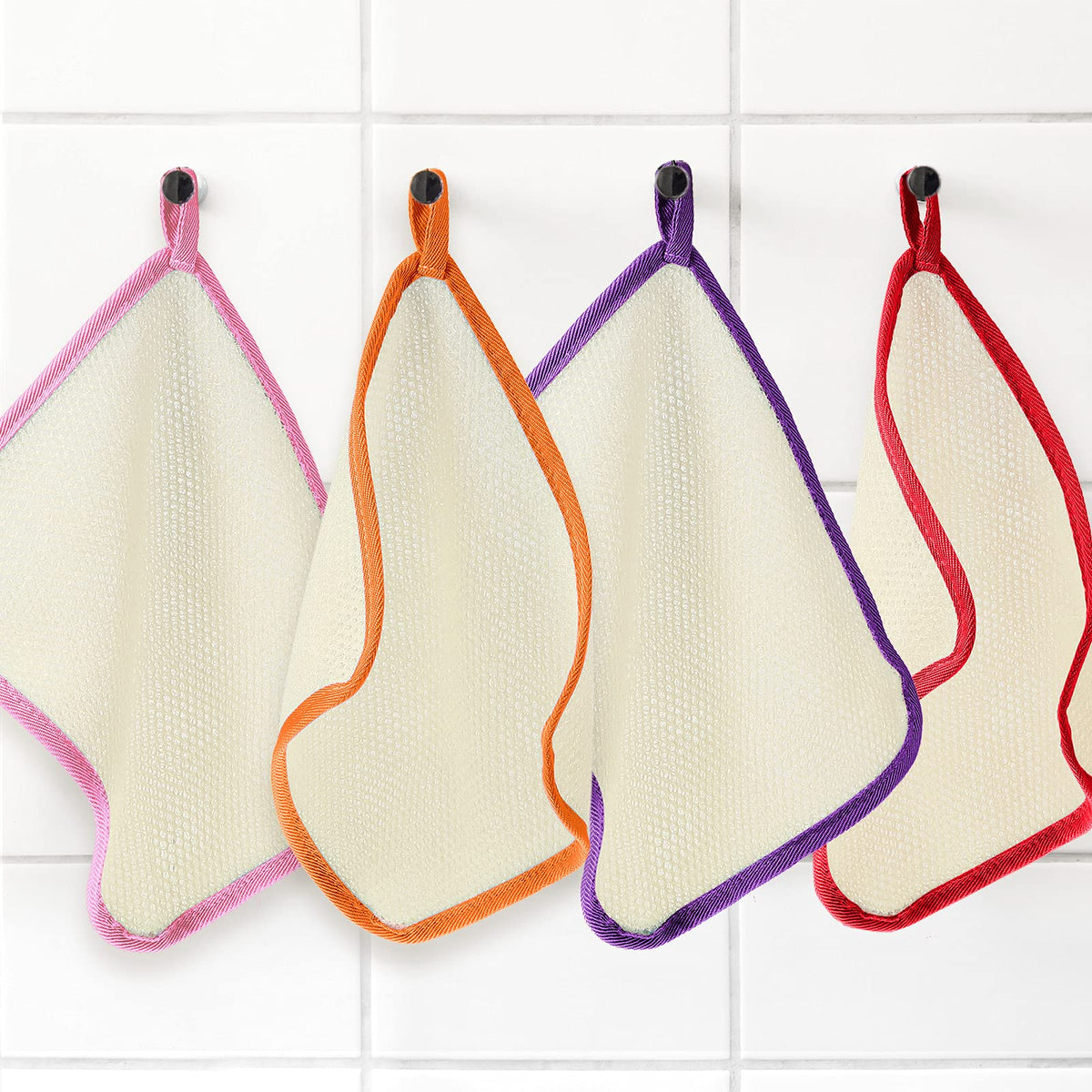 Tatuo exfoliating washcloth package display