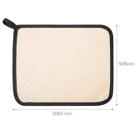 Tatuo Exfoliating Washcloth showing rough texture side