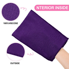 Tatuo Korean exfoliating mitts showing packaging