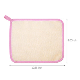 Tatuo washcloth in use during a shower