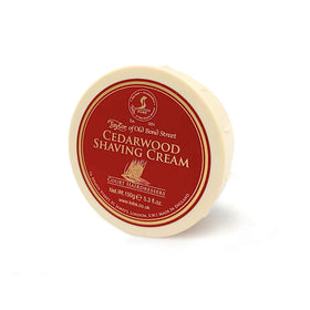 Taylor of Old Bond Cedarwood Shaving Cream 240g front view