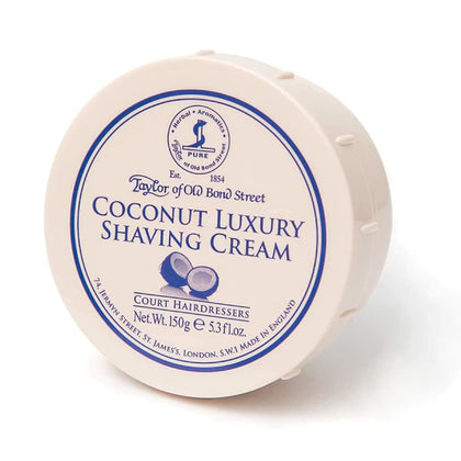 Taylor of Old Bond Street Coconut Shaving Cream Bowl front view