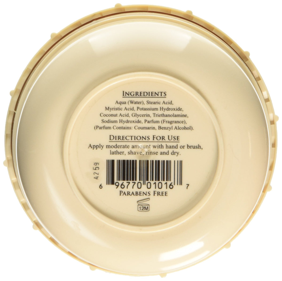 Taylor of Old Bond Street Coconut Shaving Cream Bowl packaging