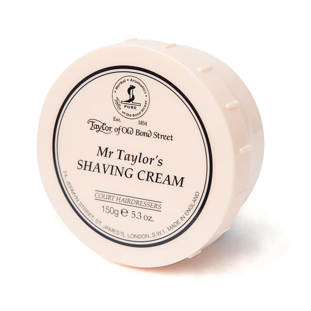 Taylor of Old Bond Street Mr. Taylor's Shaving Cream 5.3 oz front view