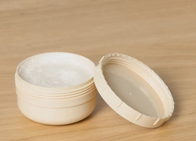 Taylor Sandalwood Shaving Cream Bowl with shaving brush