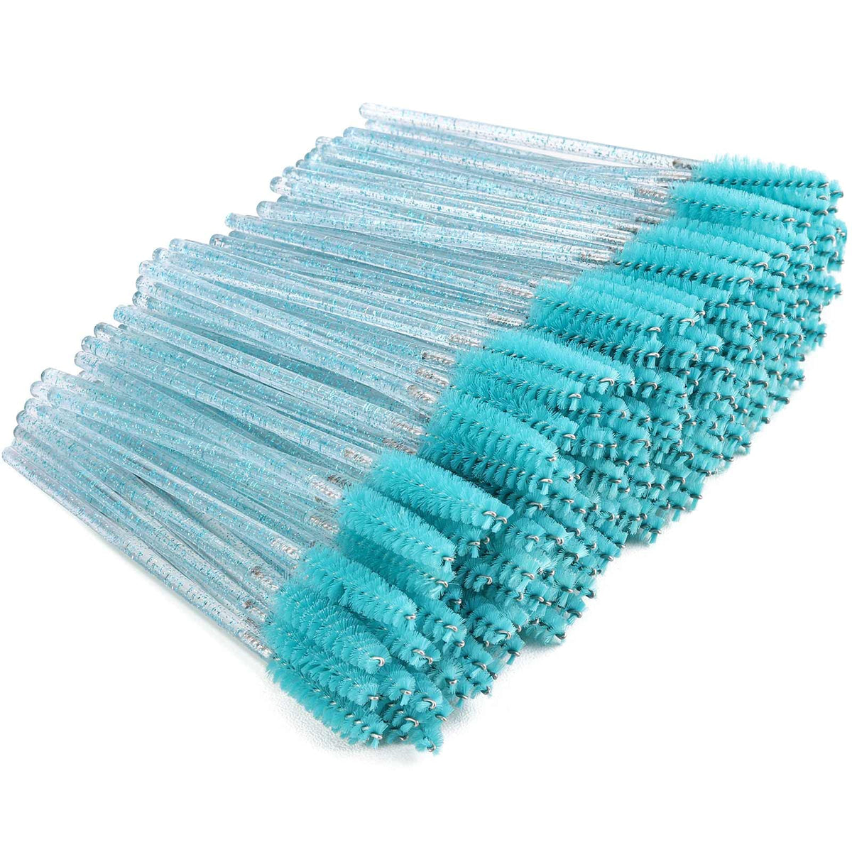 Tbestmax 300 Disposable Mascara Wands blue stick front view