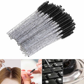Tbestmax mascara wand in use for eyelash application